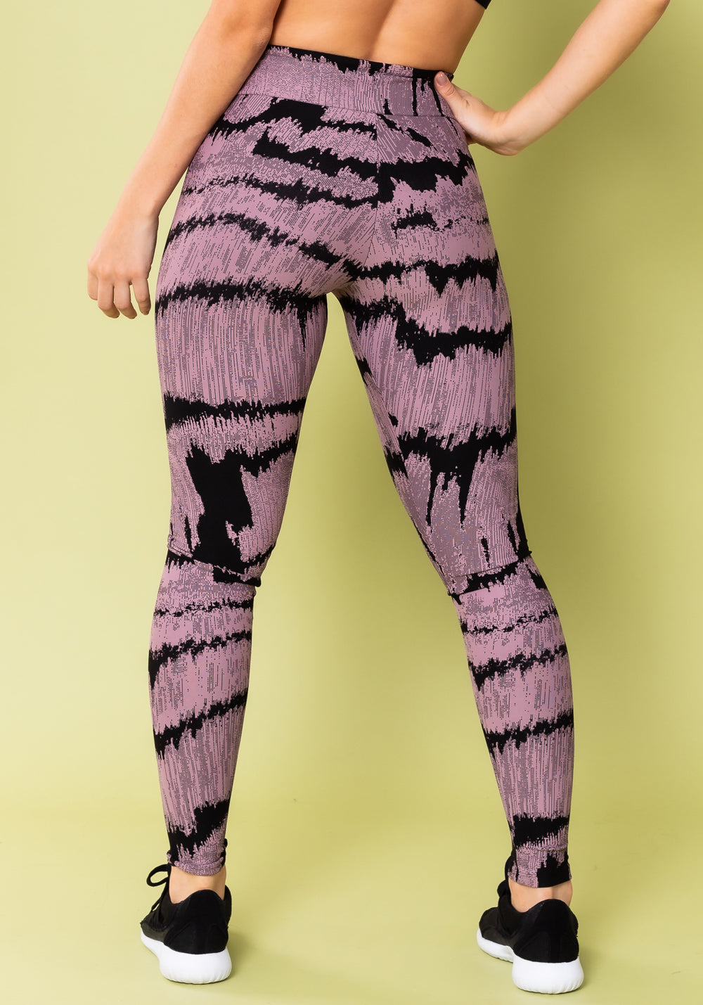 Calça Legging Energy Estampada Frequência Lilás Dlk