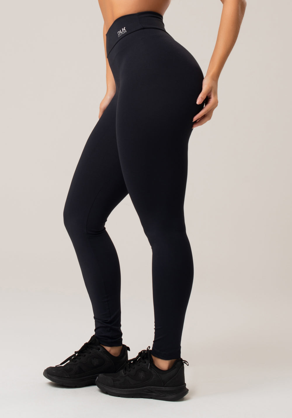 Calça Legging Nation Com Recorte Levanta Bumbum Preto Dlk – DLK