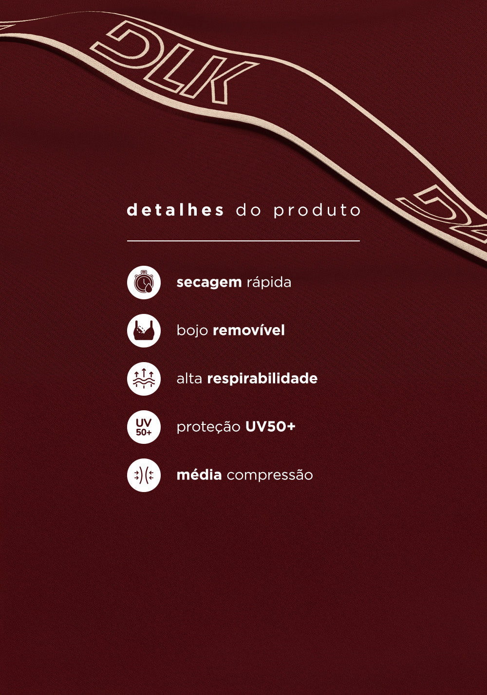 Top Fitness Feminino Com Bojo E Alças De Elástico Com Tule Nas Costas Activity Dlk Vermelho Cereja