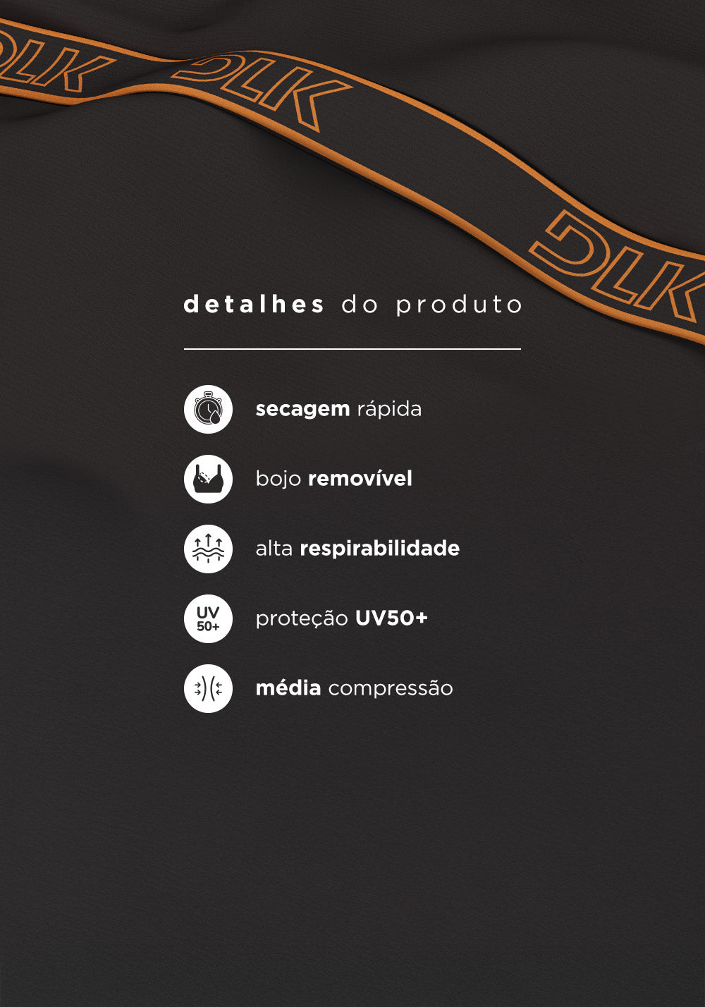 Top Fitness Feminino Com Bojo E Alças Duplas De Elástico Activity Dlk Grafite