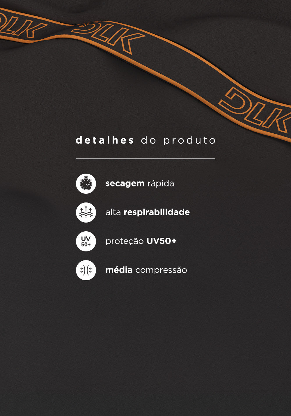 Legging Fitness Feminina Com Elásticos No Cós E Na Lateral Activity Dlk Grafite