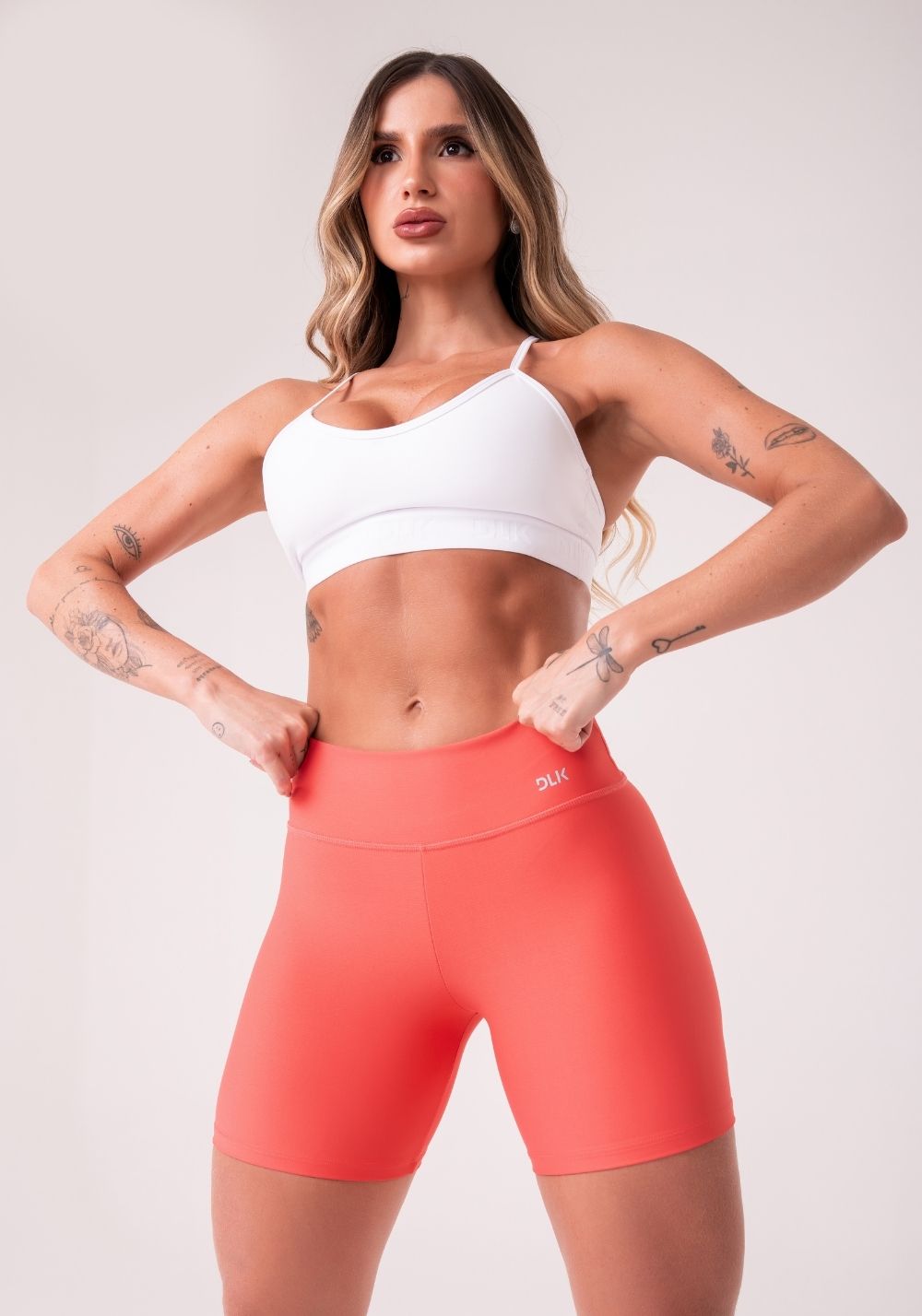 Short Coral Básico Dlk – DLK Moda Fitness