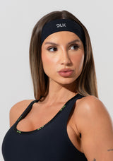 Faixa De Cabelo Esportiva Feminina Activity Dlk Preto