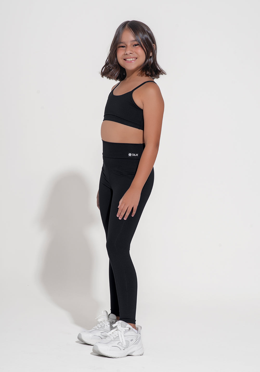 Top Infantil Básico Dlk Preto