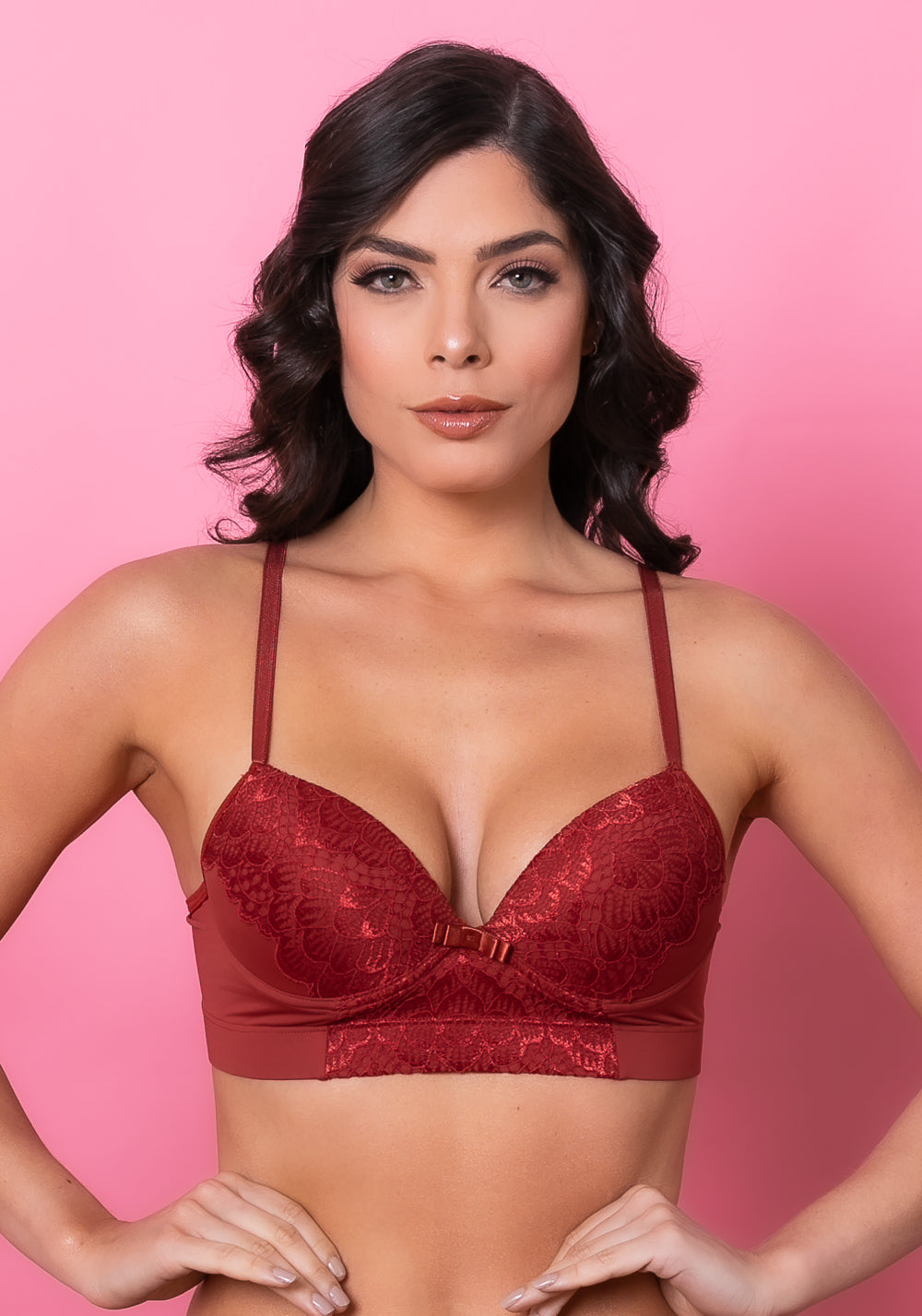 Sutiã Meia Taça Com Bojo Intimate Em Microfibra Telha Dlk – DLK