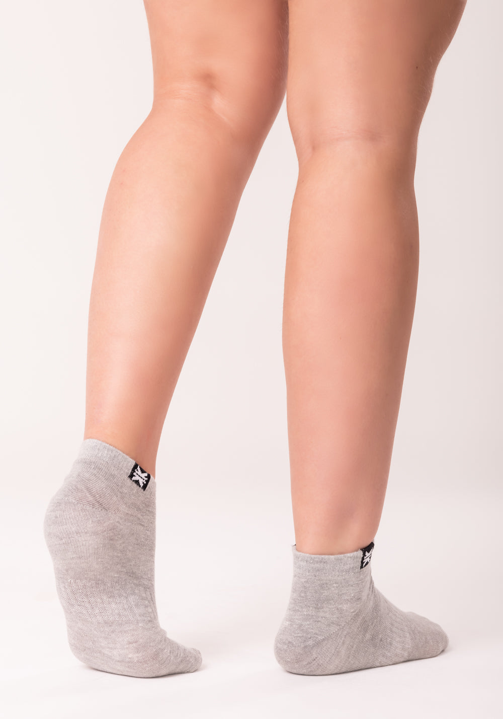 Meia Cano Baixo Feminina Mescla Dlk