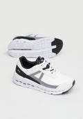 Tênis Esportivo Masculino Com Detalhe No Solado Dlk Branco E Preto
