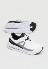Tênis Esportivo Masculino Com Detalhe No Solado Dlk Branco E Preto