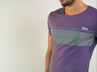Camiseta Manga Curta For Men Slim Grafite Com Silk Degradê Dlk