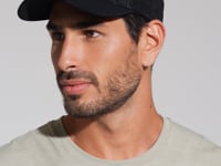 Boné Masculino Com Tela Preto Dlk