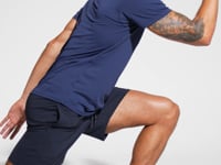Short Fitness Masculino Com Bolsos Dlk Preto